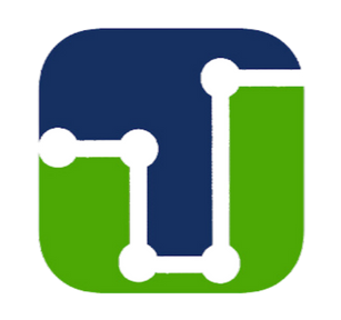 Blue and Green logo
